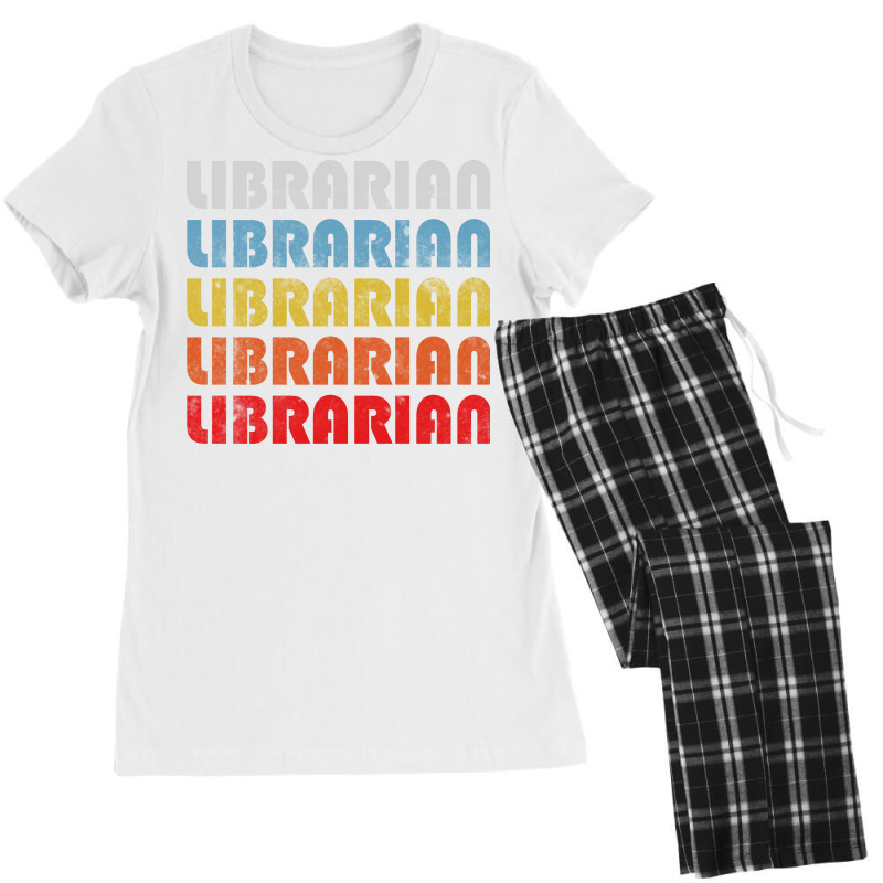 Librarian Gift Retro Design Perfect Present For Mo Women's Pajamas Set by iveryamnnj | Artistshot