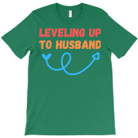 Leveling Up To Husband Gift Girl T-shirt | Artistshot