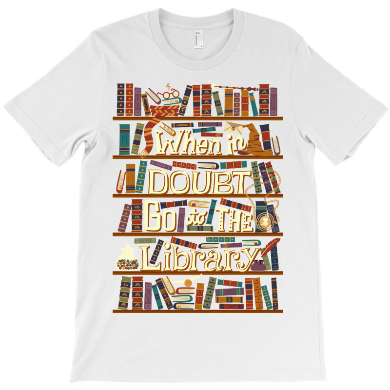 Go To The Library 80s T-shirt | Artistshot