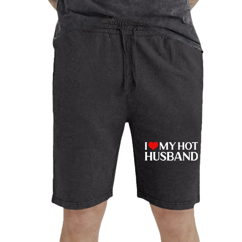 I Love My Hot Husband Gift For Wife Travel Vintage Short | Artistshot