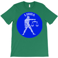 Libra Astrology Zodiac Sign Libra Man Holding Scal T-shirt | Artistshot