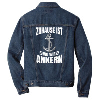 Sailing Sailing Seaman Maritime Catamaran Gift Men Denim Jacket | Artistshot