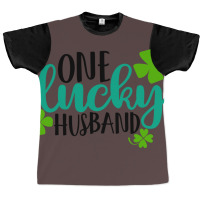 One Lucky Husband Summer Graphic T-shirt | Artistshot