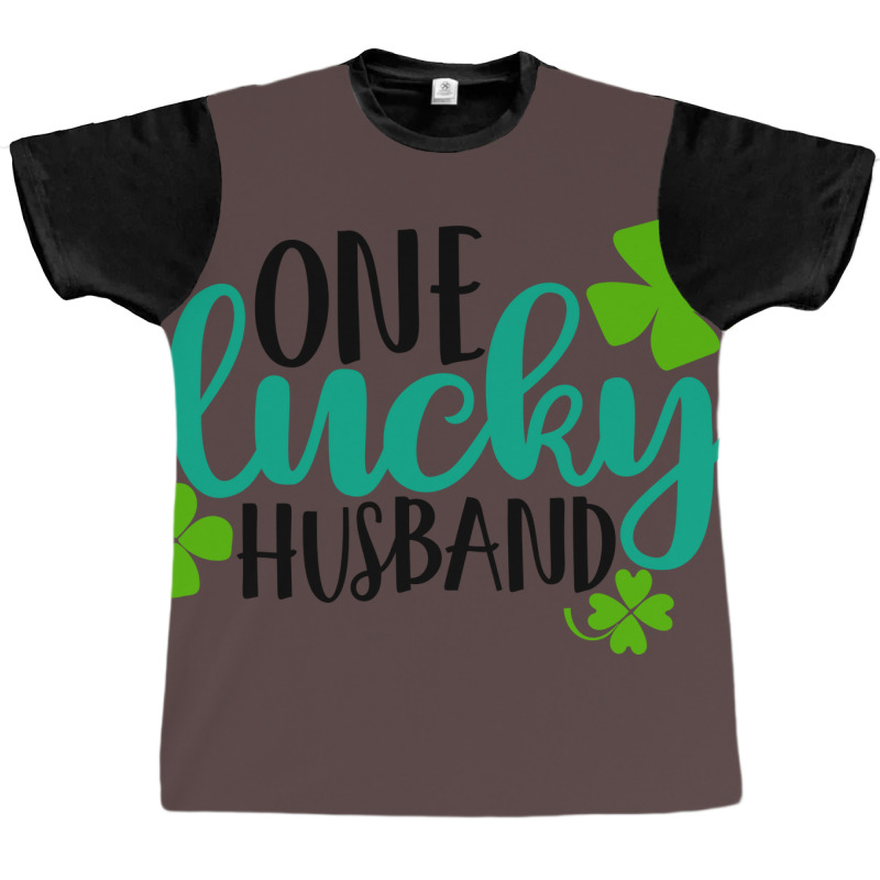 One Lucky Husband Summer Graphic T-shirt by abataymunaevj | Artistshot