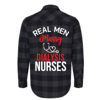 Dialysis Nurse Husband Gift Retro Flannel Shirt | Artistshot