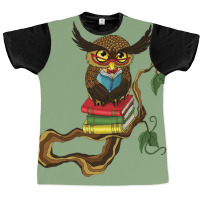 Mr Books Owl Trending Graphic T-shirt | Artistshot