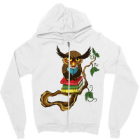 Mr Books Owl Trending Zipper Hoodie | Artistshot