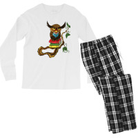 Mr Books Owl Trending Men's Long Sleeve Pajama Set | Artistshot