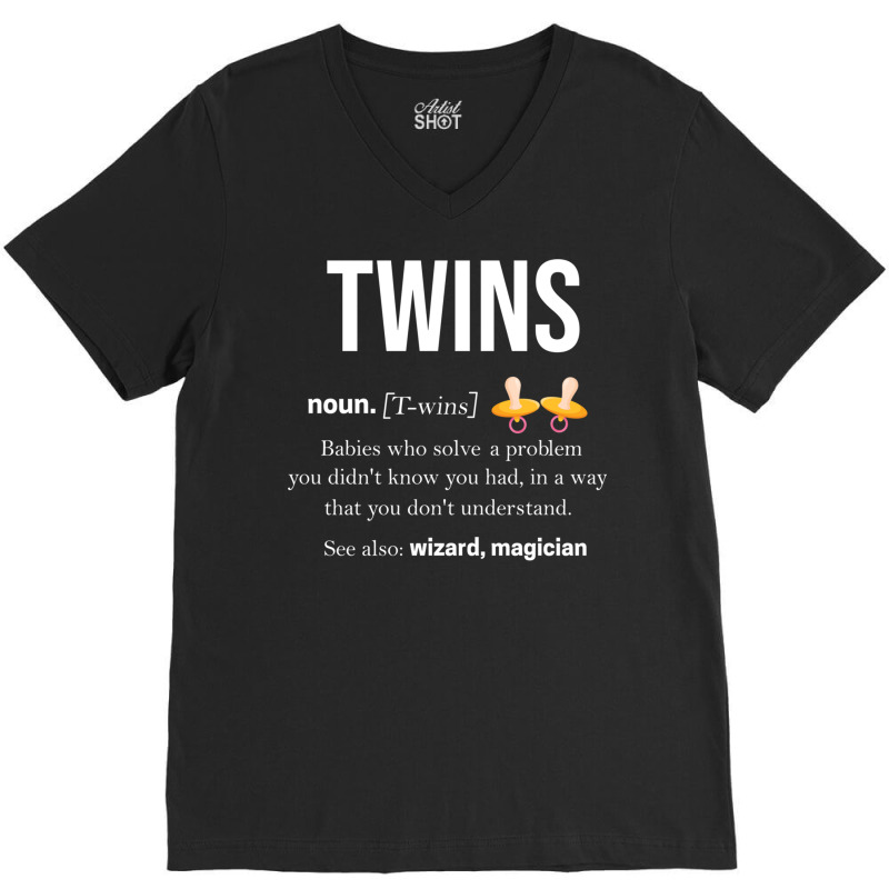 Twins  (9) V-neck Tee | Artistshot