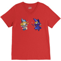 Chibi Magicians Cute V-neck Tee | Artistshot