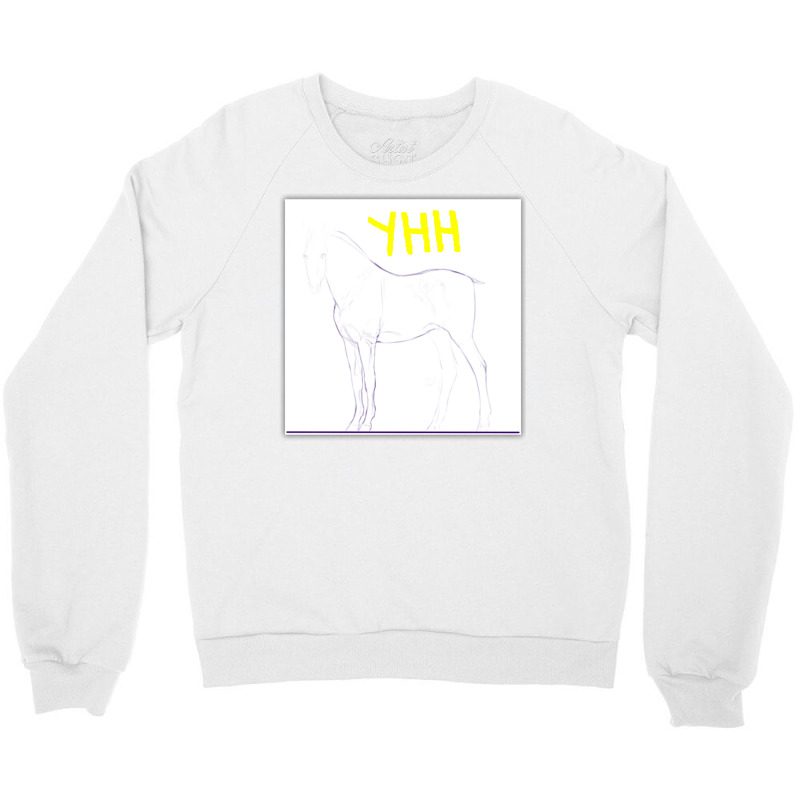 Yhh Baroqe Lines Closed Memelordtm Love Crewneck Sweatshirt by zekrinatorer | Artistshot