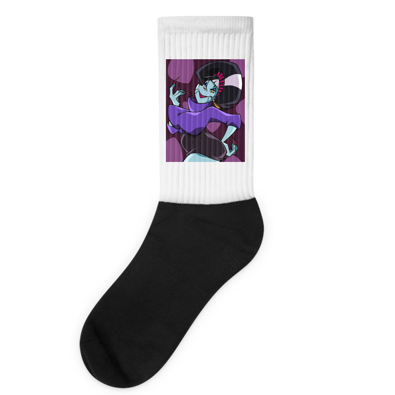 Angels Womens Scary Socks | Artistshot