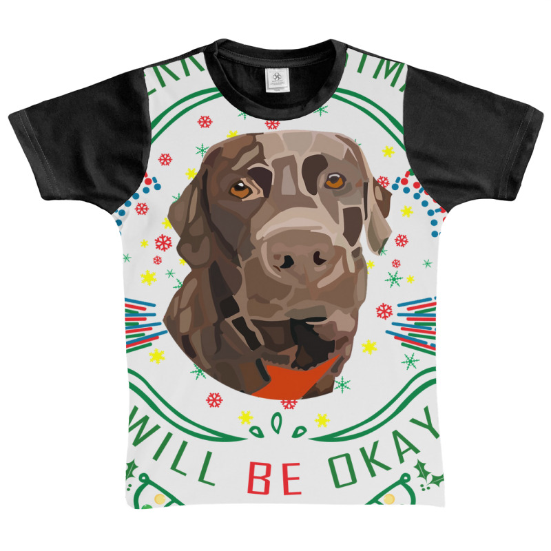 Merry Dogstmas Will Be Okay Merry Christmas, Funny Graphic Youth T-shirt by lorismerch | Artistshot