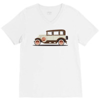 1931 Model A Sedan Aesthetic V-neck Tee | Artistshot