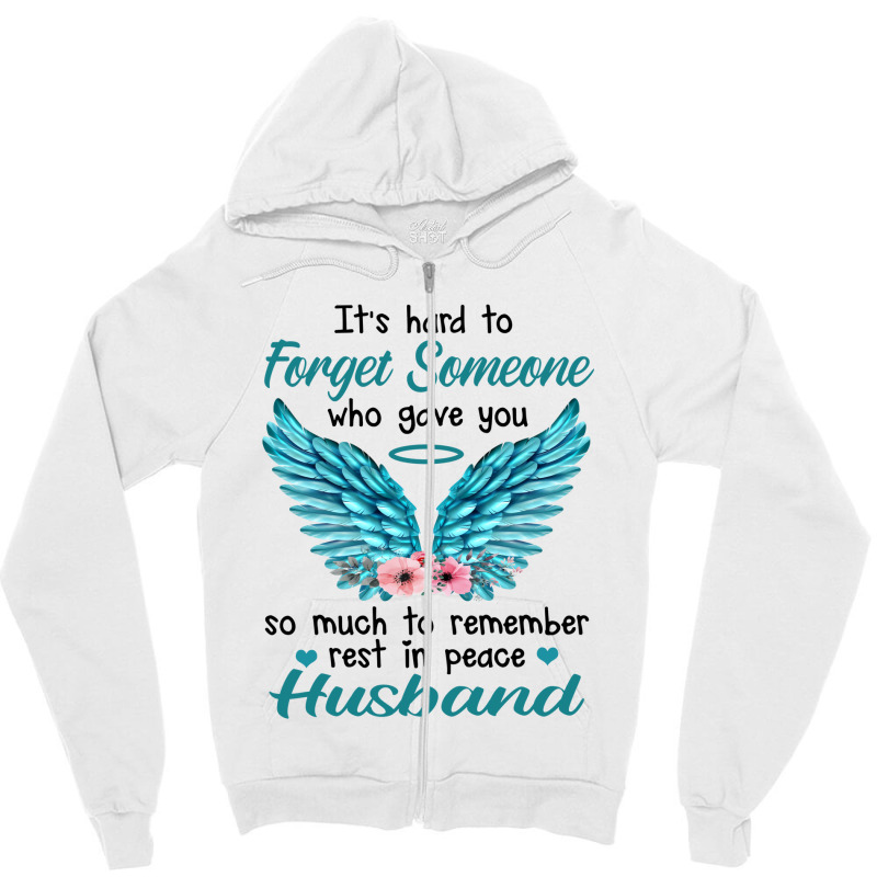 Rest In Peace Husband Humor Zipper Hoodie by soyefkettieu | Artistshot