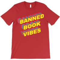 Banned Book Vibes Vintage Rainbow Funny T-shirt | Artistshot