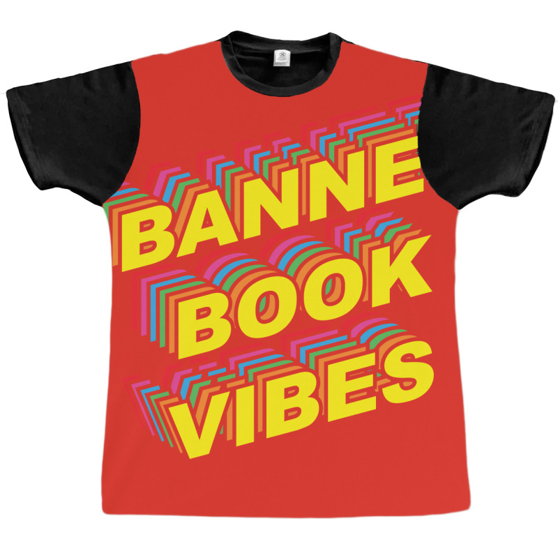 Banned Book Vibes Vintage Rainbow Funny Graphic T-shirt by alheklupsm | Artistshot