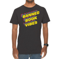 Banned Book Vibes Vintage Rainbow Funny Vintage T-shirt | Artistshot