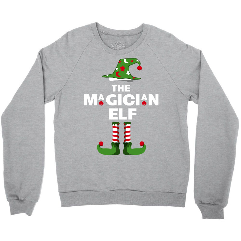 The Magician Elf Matching Family Christmas Pajama Crewneck Sweatshirt | Artistshot