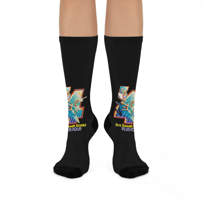 Summer Movie Meme Crew Socks | Artistshot