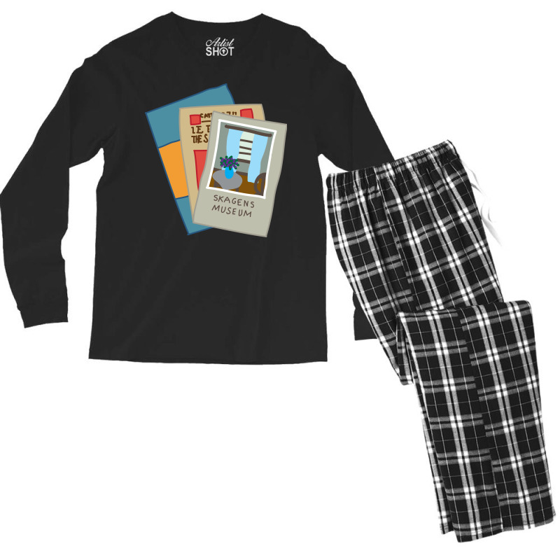 Books Aesthetic Gift Men's Long Sleeve Pajama Set by alheklupsm | Artistshot