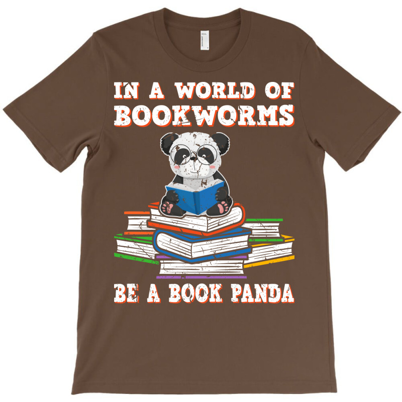 Bookworm Funny Reading Book Panda Reader Stars T-Shirt by alheklupsm | Artistshot