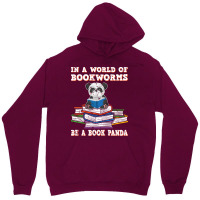 Bookworm Funny Reading Book Panda Reader Stars Unisex Hoodie | Artistshot