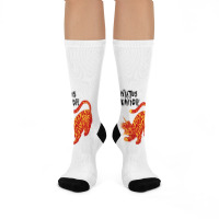 Animal Jazz Sing Crew Socks | Artistshot