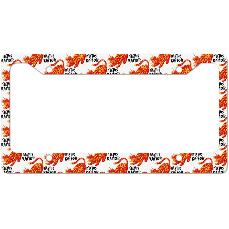 Animal Jazz Sing License Plate Frame | Artistshot