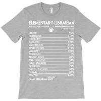 Elementary Librarian T  Elementary Librarian Facto T-shirt | Artistshot