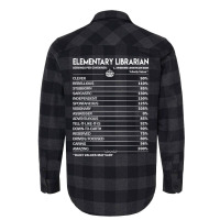 Elementary Librarian T  Elementary Librarian Facto Flannel Shirt | Artistshot