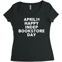 Independent Bookstore Day Aesthetic Women's Triblend Scoop T-shirt | Artistshot