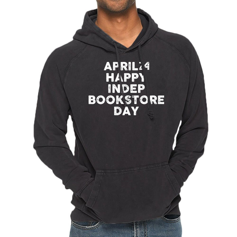 Independent Bookstore Day Aesthetic Vintage Hoodie by parukonumy | Artistshot