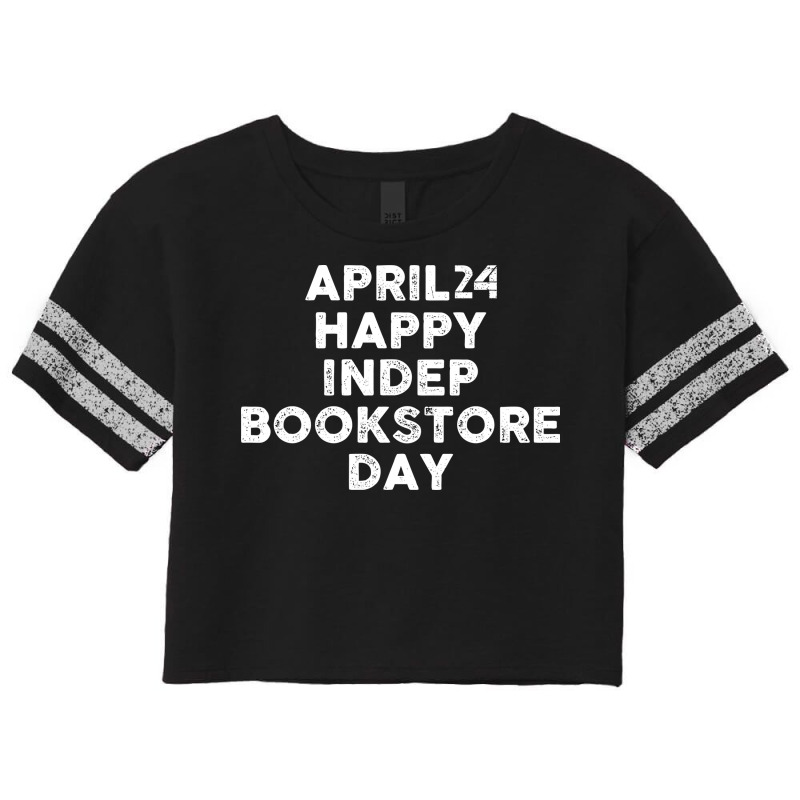 Independent Bookstore Day Aesthetic Scorecard Crop Tee by parukonumy | Artistshot