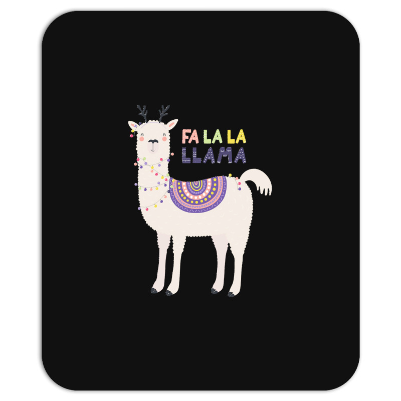 Llama T  Shirt Fa La La L L A M A T  Shirt Mousepad | Artistshot