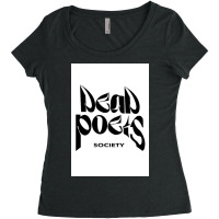 Minimalist 80s Dead Poets Society Women's Triblend Scoop T-shirt | Artistshot