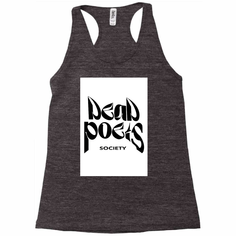 Minimalist 80s Dead Poets Society Racerback Tank by leonmolea | Artistshot