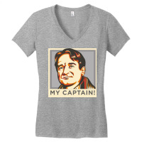 My Captain! Dead Poets Society Women's V-neck T-shirt | Artistshot