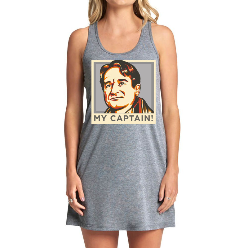 My Captain! Dead Poets Society Tank Dress by leonmolea | Artistshot