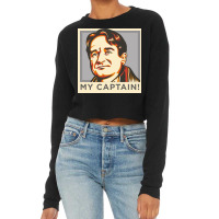 My Captain! Dead Poets Society Cropped Sweater | Artistshot