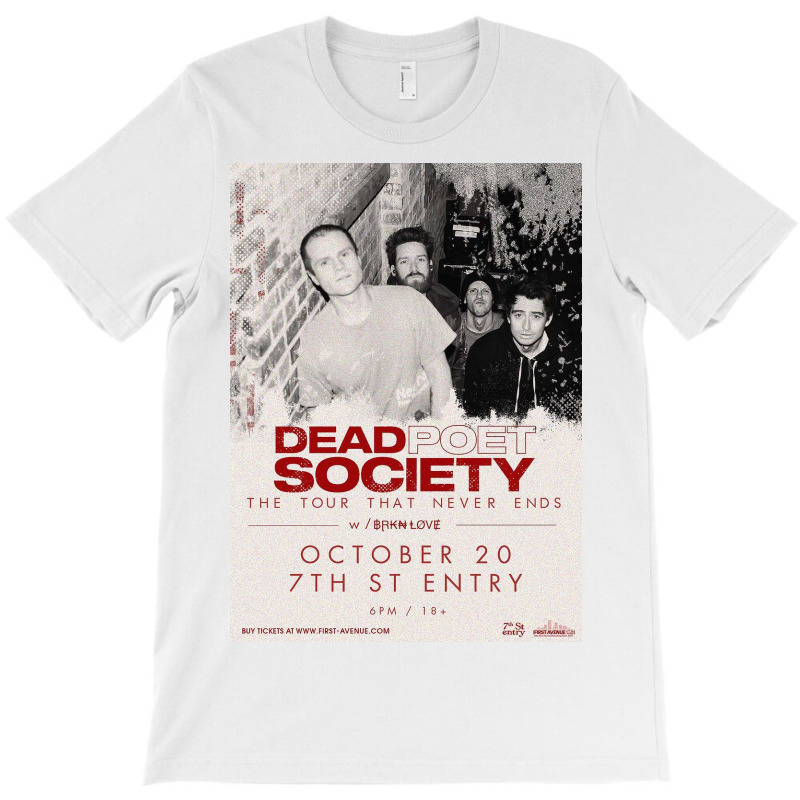 Retro Tour Dead Poets Society T-shirt | Artistshot