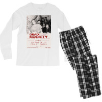 Retro Tour Dead Poets Society Men's Long Sleeve Pajama Set | Artistshot