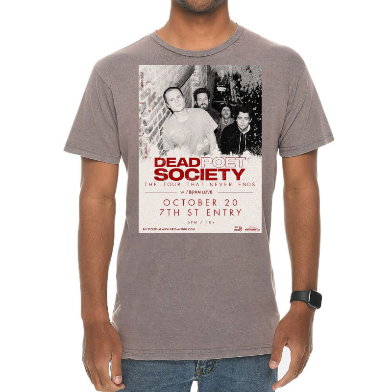 Retro Tour Dead Poets Society Vintage T-shirt | Artistshot