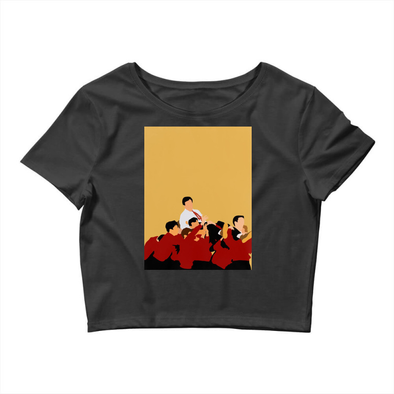 Minimalist Dead Poets Society Crop Top by leonmolea | Artistshot