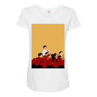 Minimalist Dead Poets Society Maternity Scoop Neck T-shirt | Artistshot