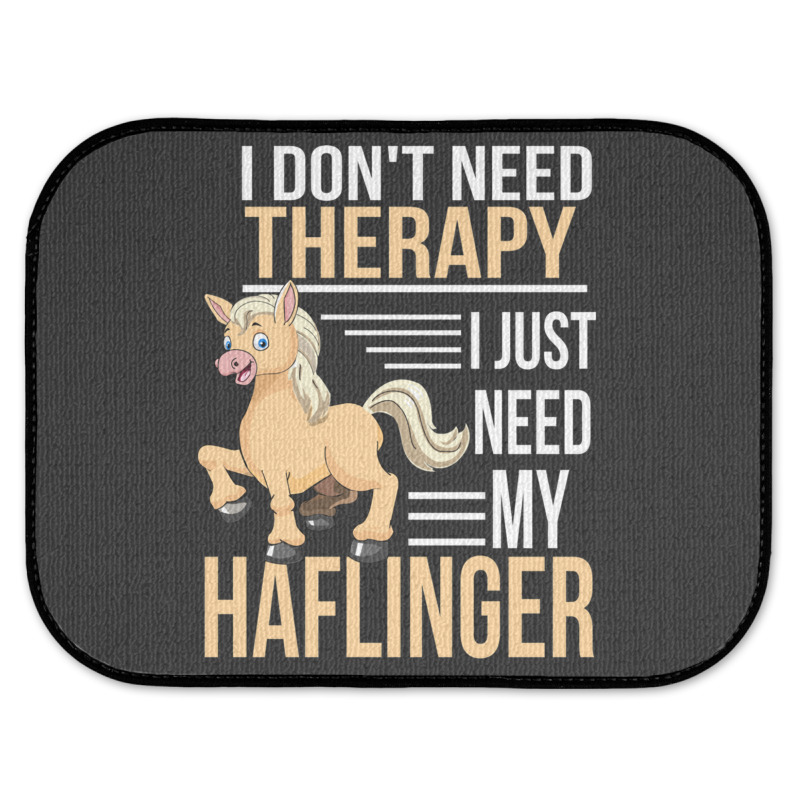 Haflinger Horse Gift For Horses Riding   Riders On Rear Car Mat | Artistshot