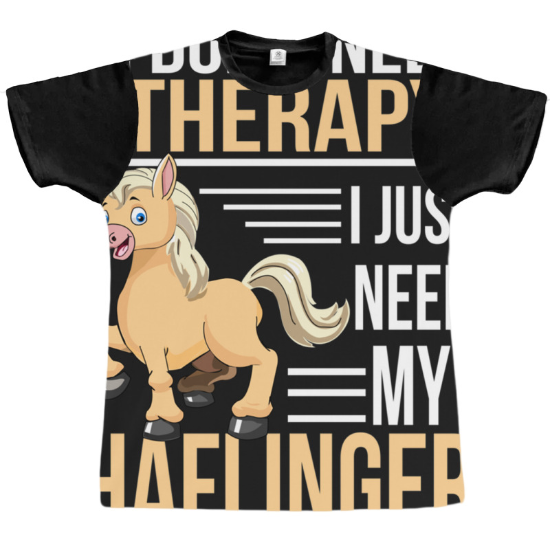 Haflinger Horse Gift For Horses Riding   Riders On Graphic T-shirt | Artistshot