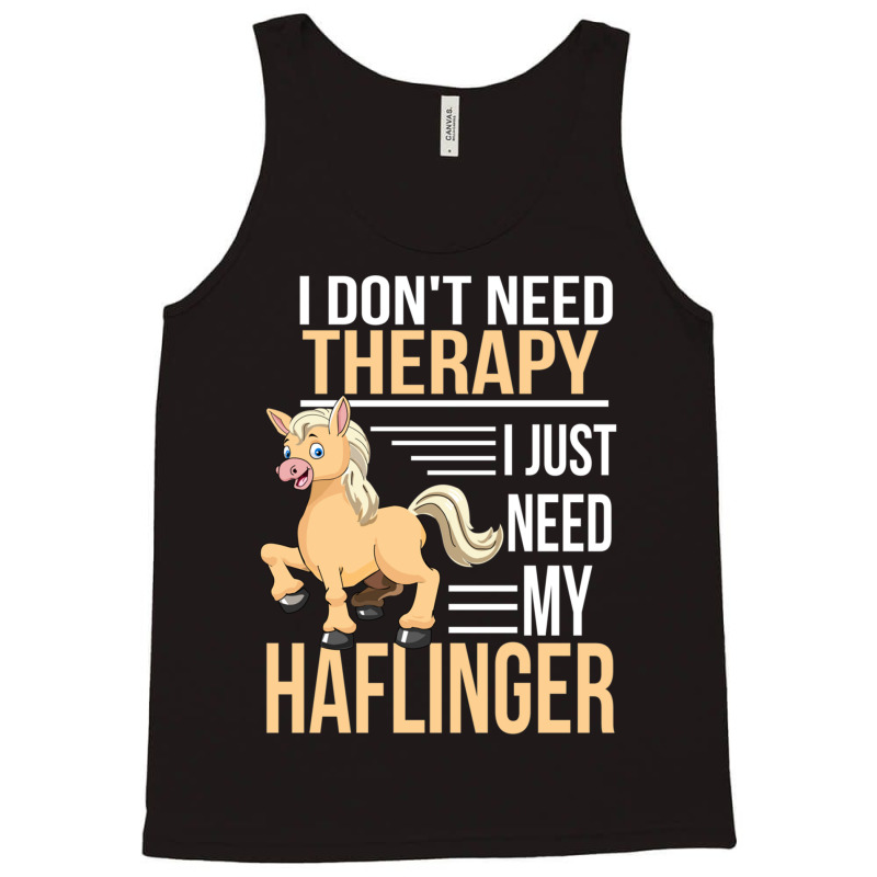 Haflinger Horse Gift For Horses Riding   Riders On Tank Top | Artistshot