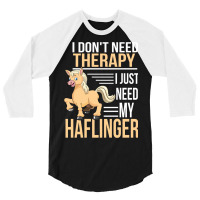 Haflinger Horse Gift For Horses Riding   Riders On 3/4 Sleeve Shirt | Artistshot