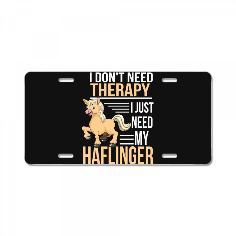 Haflinger Horse Gift For Horses Riding   Riders On License Plate | Artistshot